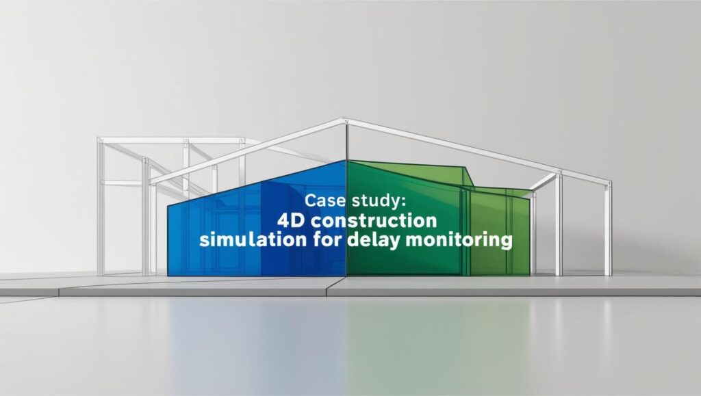 Case Study 4D construction simulation for delay monitoring