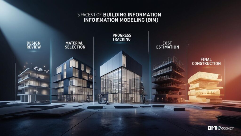 5 facets of a construction project where BIM can apply