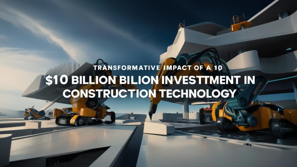 The Construction Technology Changes That $10 Billion Can Drive