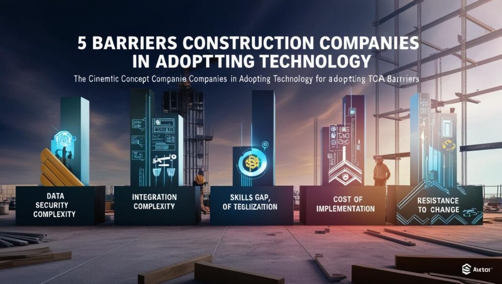5 Barriers Construction Companies Must Overcome to Benefit from Technology