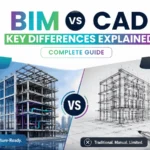 BIM vs CAD comparison guide - key differences in AEC design workflows