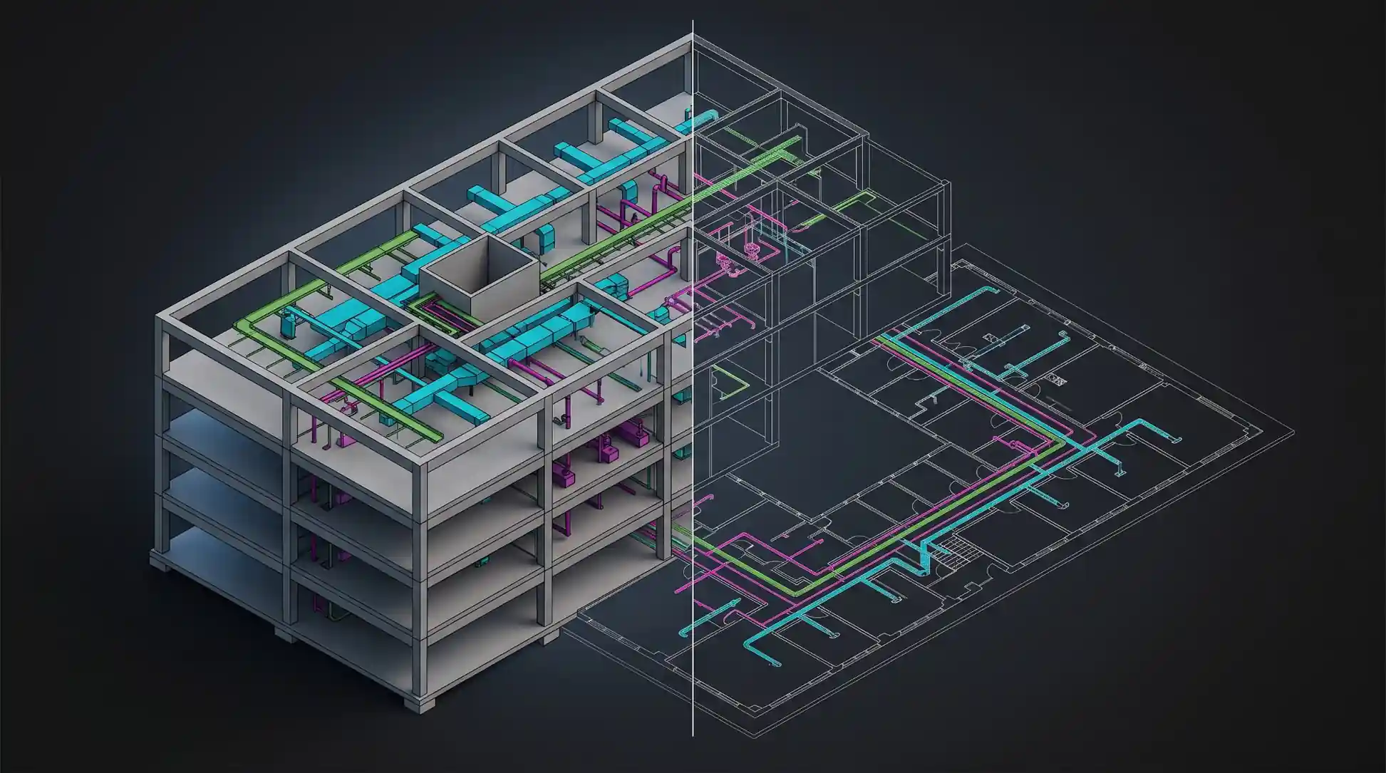 Design-Build mixed-use commercial — MEP design support case study