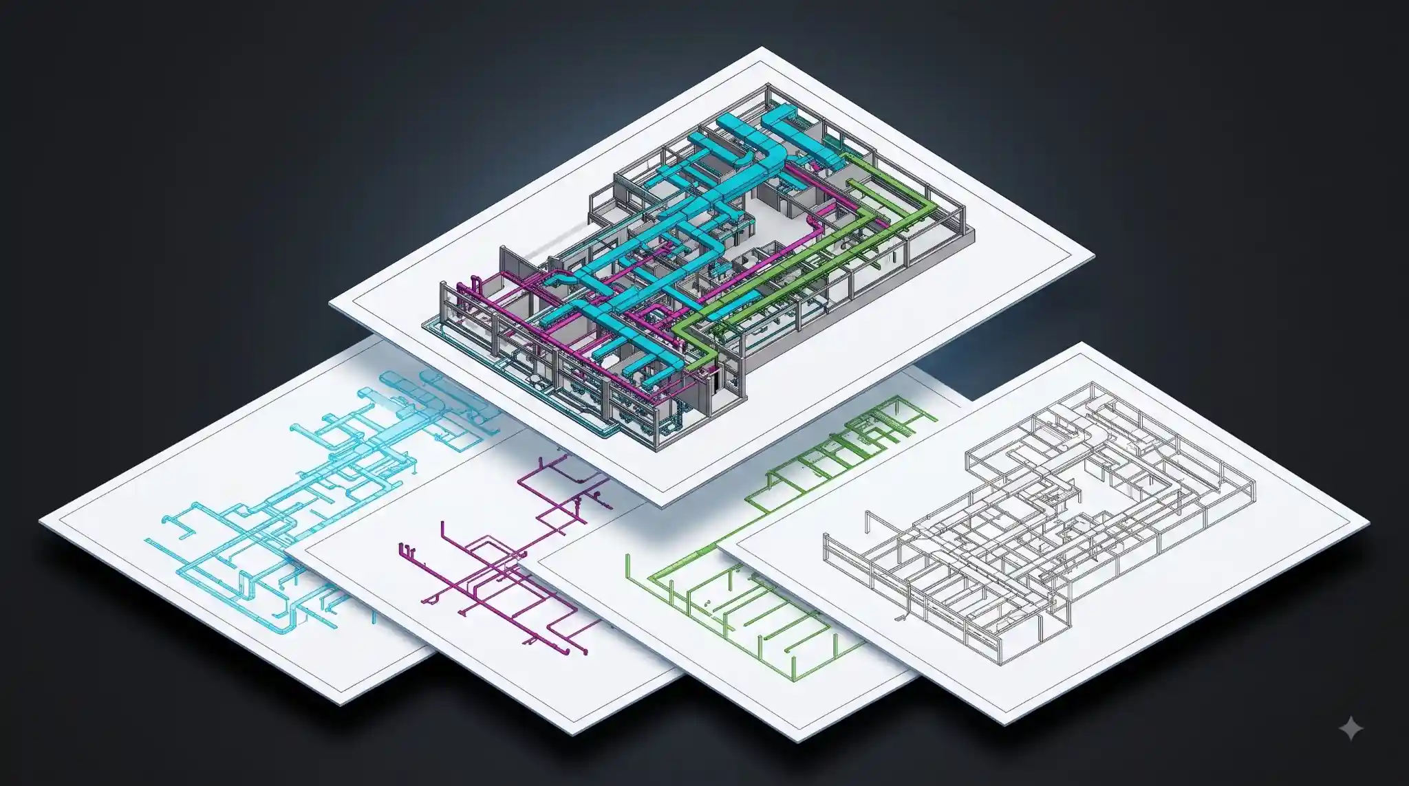 Structure and penetrations coordination drawings