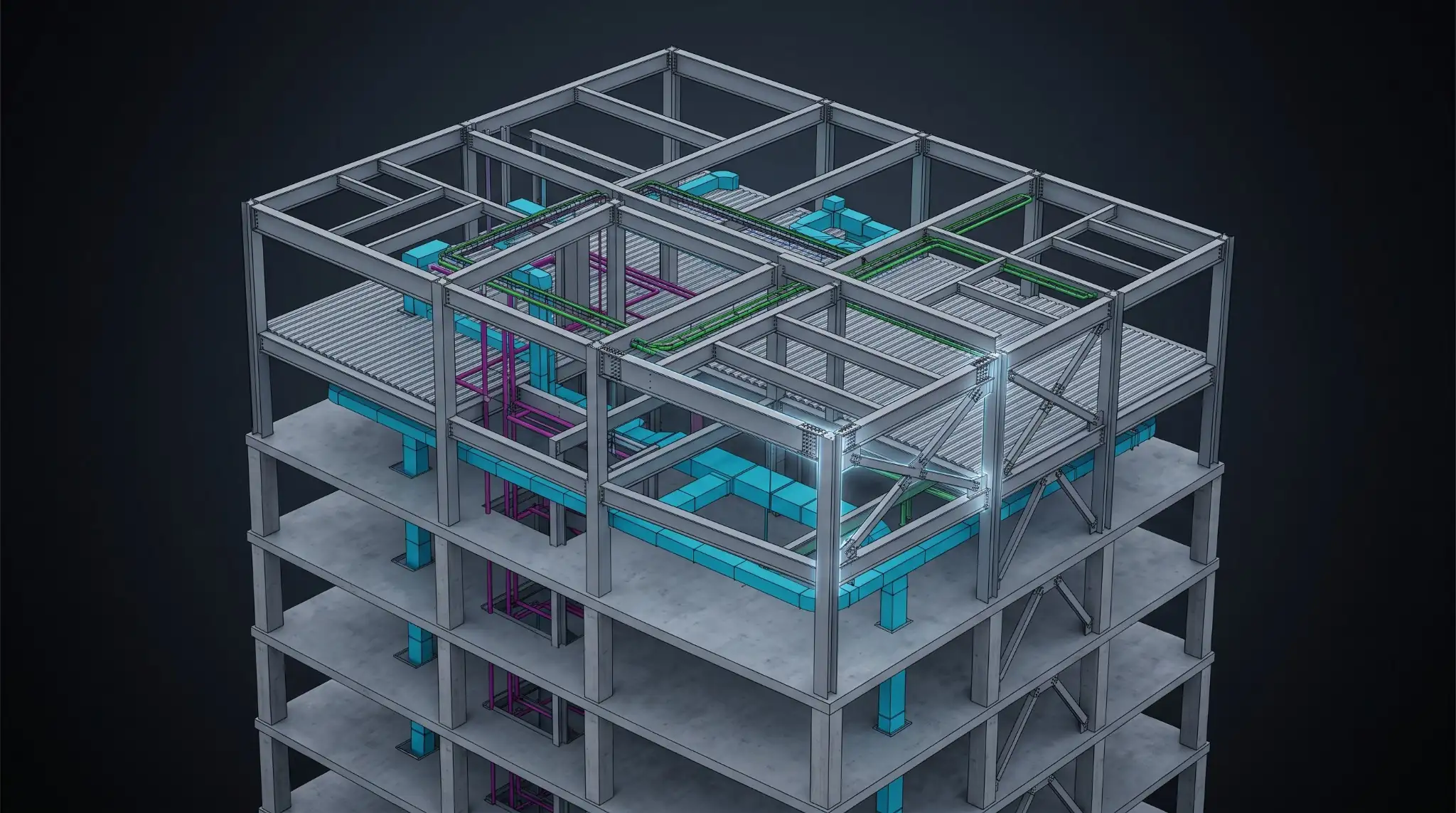 Concrete and structure quantity takeoffs