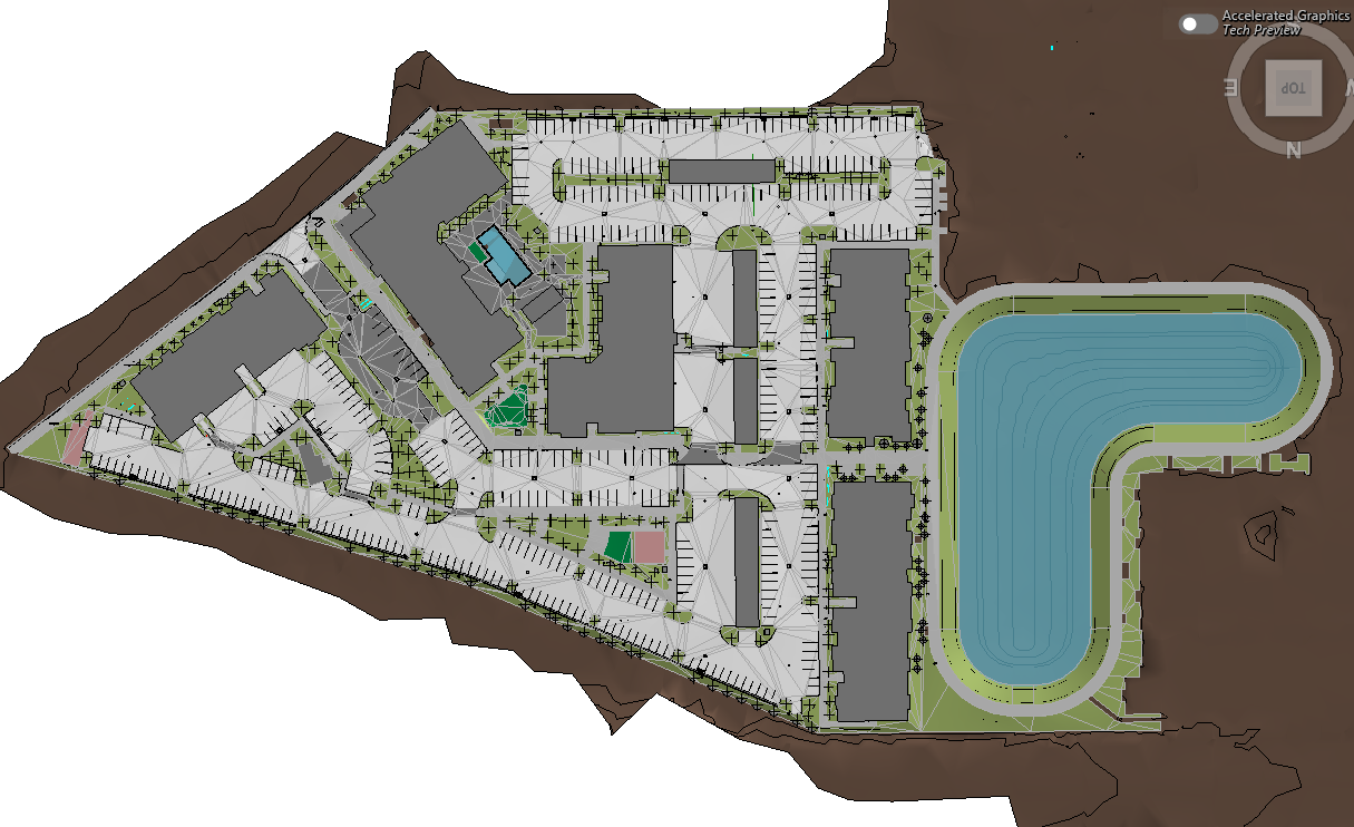 From Survey Data to Construction-Ready Site Intelligence: A BIM Case Study – BIM model view 2
