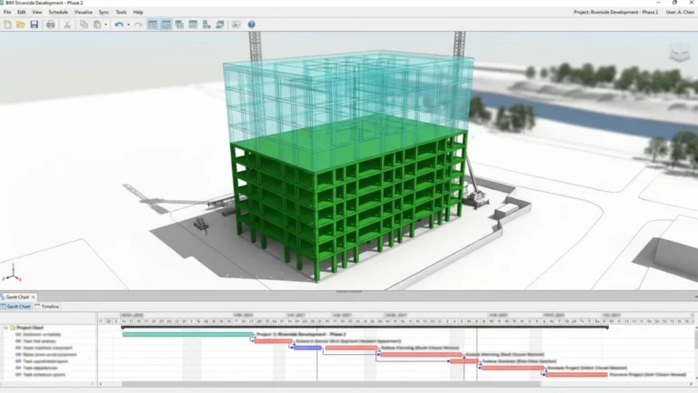 4D Simulation in Construction: A General Contractor’s Guide to Phasing and Site Logistics