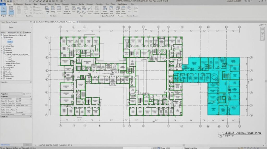 05 bim partner healthcare projects