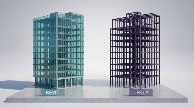 Revit vs. Tekla for Steel and MEPF Detailing